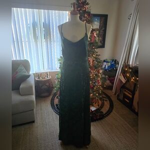 Lulu's Deep Green Maxi Dress